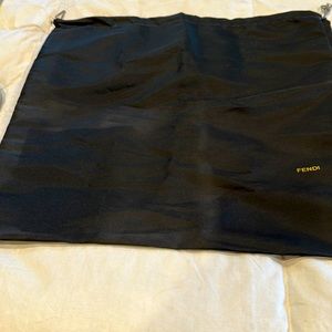 Fendi dust cover black drawstring